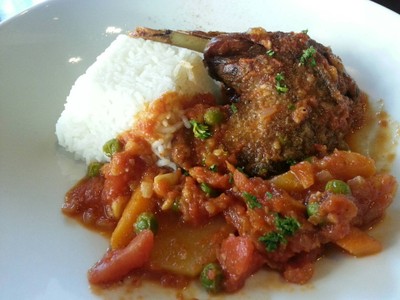 Estofado De Pollo con Arroz