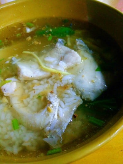 ข้าวต้มปลากระพง