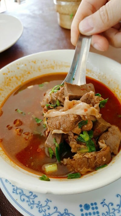 เมนูของร้าน นายข้าวนึ่ง