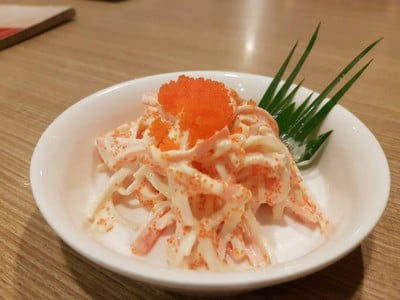 ปูอัดคลุกไข่กุ้ง