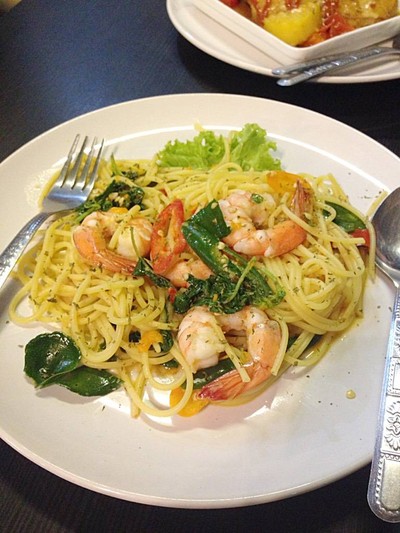 สปาเกตตี้ผัดขี้เมา
