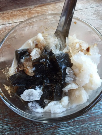 เฉาก๊วยนมสด