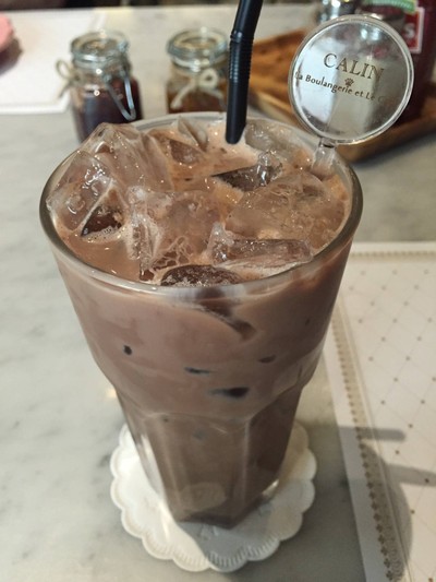 iced chocolate ..