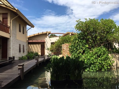 บรรยากาศในโซนสปา