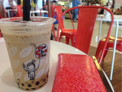 ชานมไข่มุกหวานน้อย