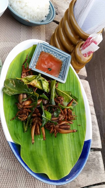 จิ้งกุ่งทอด