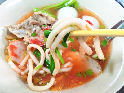 เมนูของร้าน เย็นตาโฟฮ่องกง ทุ่งรี