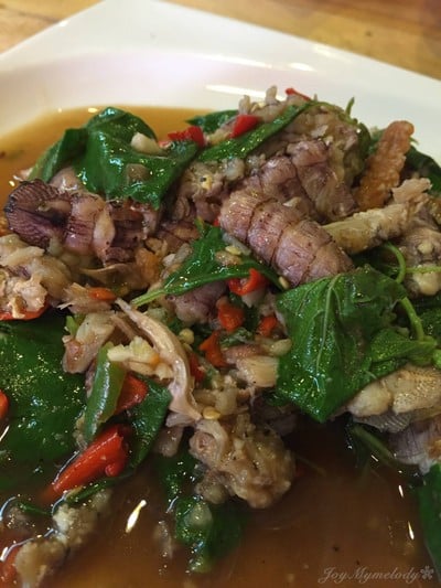 เมนูของร้าน อย่าลืมฉัน จุฬาฯ 50