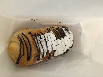 Snowy Choco Croissant