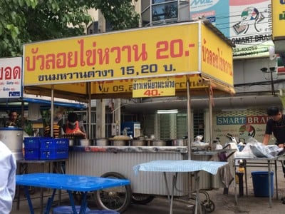 เมนู บัวลอยไข่หวาน เจ็ดยอด