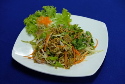 ยำไข่แมงดา