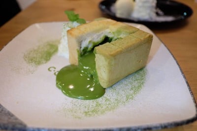 Matcha Lava Toast