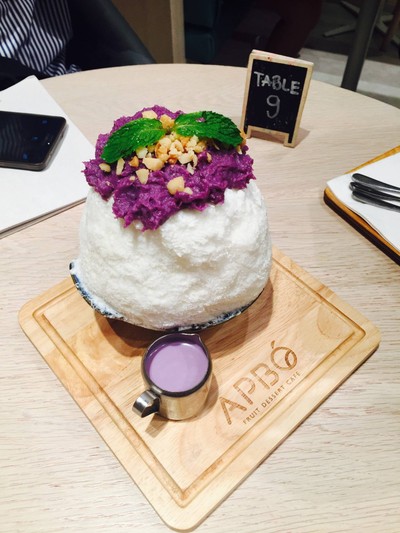 Sweet Potato & Coconut Kakigori