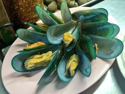 เมนูของร้าน ป้าจินหอยแครงเยาวราช เยาวราช