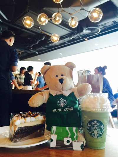 หมีบารีสตัาฮ่องกงบิลนี้ Double Stars @ Starbucks Siam Discover