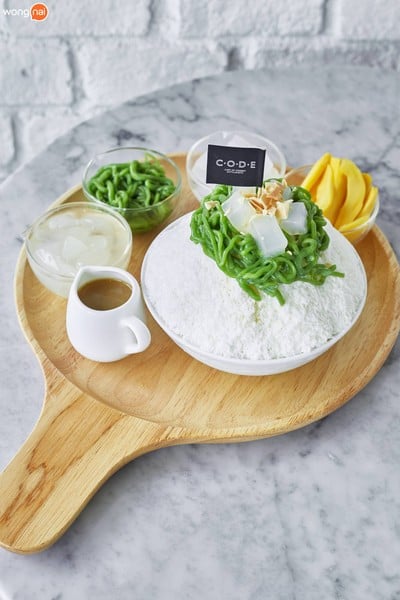 เมนูของร้าน CODE Cafe of Dessert Enthusiasts The Jas Ramintra