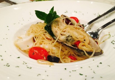 สปาเก็ตตี้ Angel Hair With Seafood