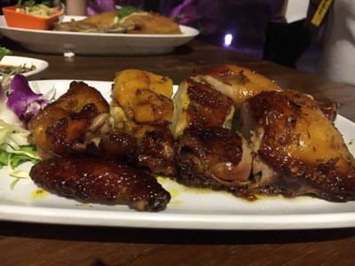 ไก่ย่างร็อคซี้ด ฿130