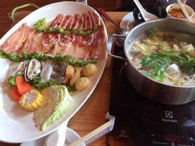 เมนูของร้าน ชาบูอินดี้ ประชาชื่น เออร์เบิน สแควร์