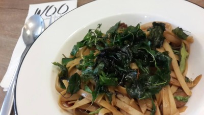 เฟตตูชินี่ไส้อั่วขี้เมา