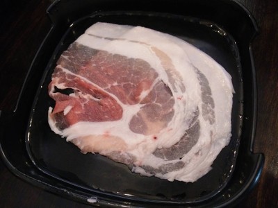 หมูสามชั้นสไลด์