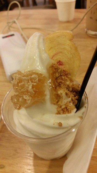 Honey Soft Ice Cream