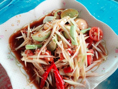 ส้มตำปูปลาร้า