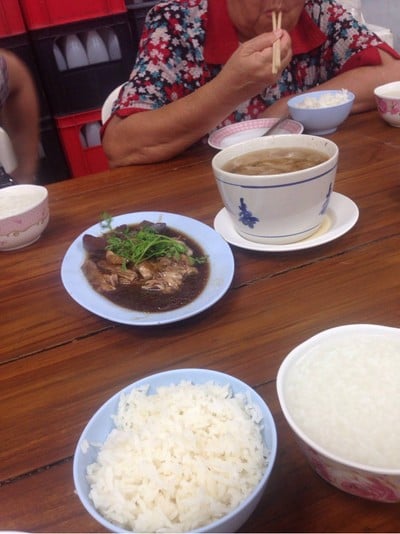 เป็ดพะโล้, แกงจืดเยื้อไผ่