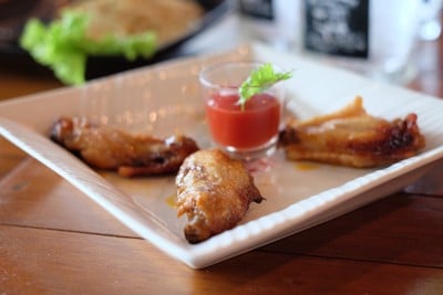 ปีกไก่ทอดน้ำปลา
