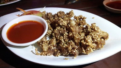 เอ็นข้อไก่ทอด