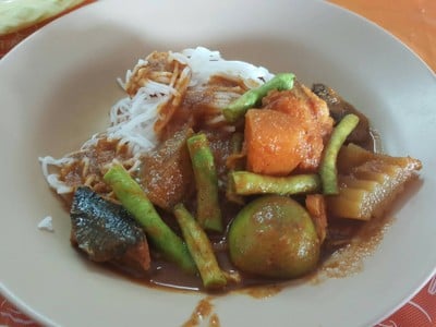 เมนูของร้าน ขนมจีนป้ามัย ภูเก็ต