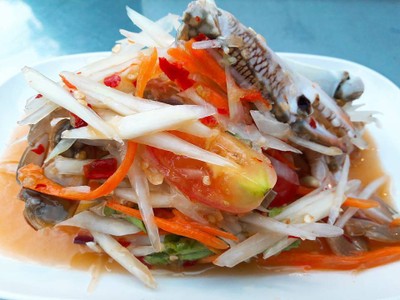 ส้มตำปูม้า