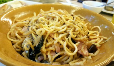 อีหมี่ปูกับแฮม