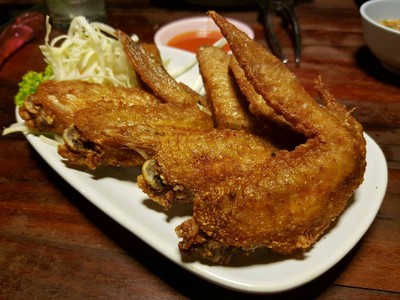 ปีกไก่ทอด