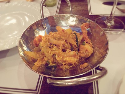 กรรเชียงปูผัดผงกระหรี่