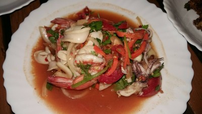 ยำทะเล 120฿