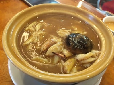 ข้าวหน้าปูจานเล็ก120บาท