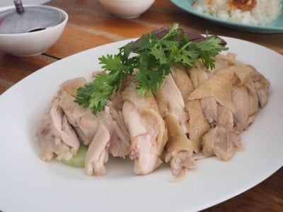 เมนูของร้าน ข้าวมันไก่ ป.7