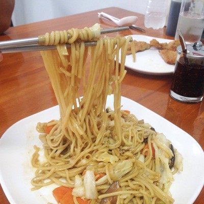 บะหมี่ผัดหมูสับ