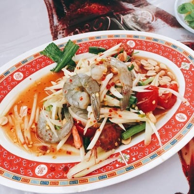 ส้มตำฅนอุดร ส้มตำปางสะหวัน