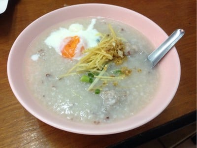 เมนูของร้าน โกชัยปาท่องโก๋