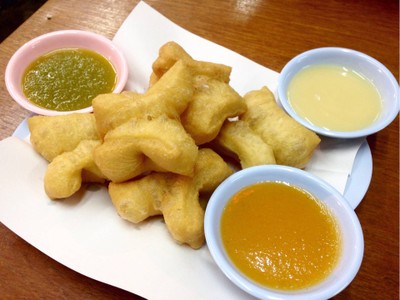 เมนูของร้าน โกชัยปาท่องโก๋