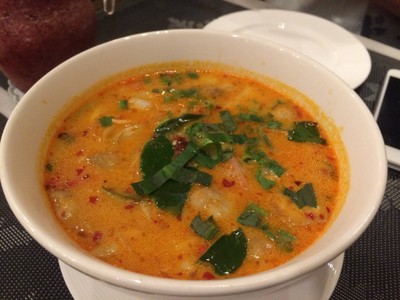 มักกะโรนีต้มยำกุ้ง