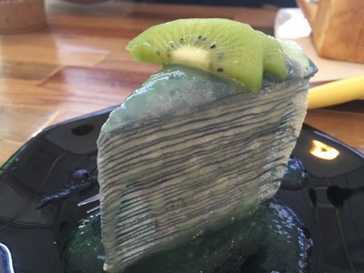 เครปอัญชัญมะนาว