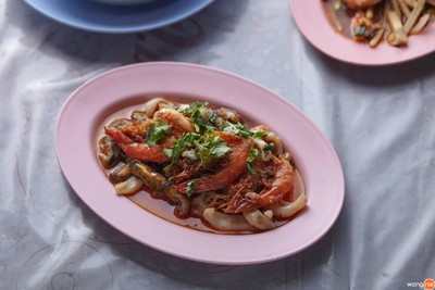 เมนูของร้าน ร้านยำเจ๊อึ่งเจ้าเก่า(บางลำภู) สาขาตลาดรวมทรัพย์ อโศกมนตรี