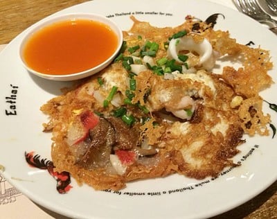 เมนูของร้าน หอยทอดชาวเล Central Embassy