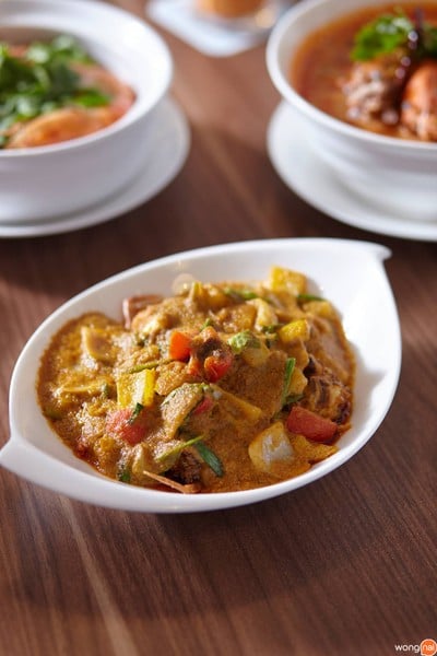 เมนูของร้าน ต้มยำกุ้ง ถนนข้าวสาร