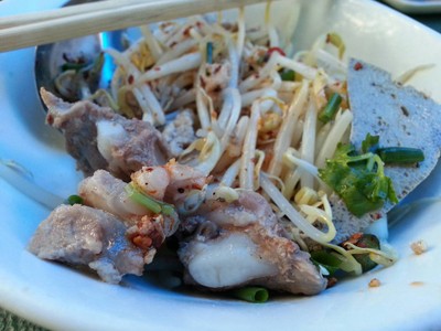 เกาเหลาหมูแห้งยำ