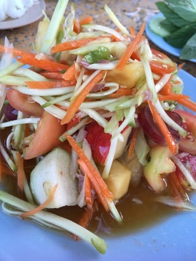 เมนูของร้าน ส้มตำปูม้า สาขา 2