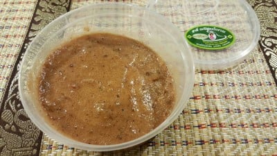 เมนูของร้าน สาลี่ กะปิสูตรโบราณ ตลาดโต้รุ่งหัวหิน